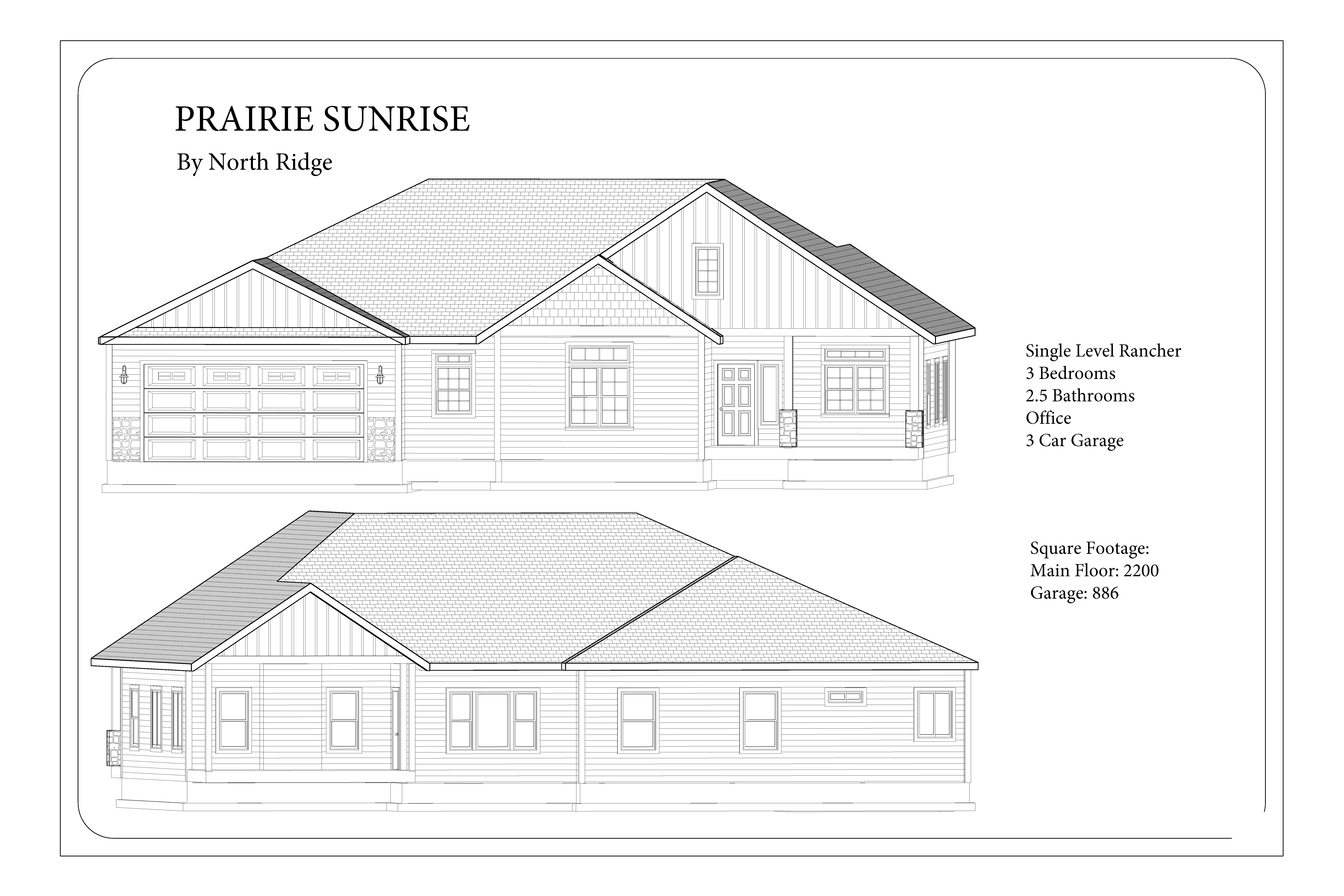 Prairie Sunrise floor plan