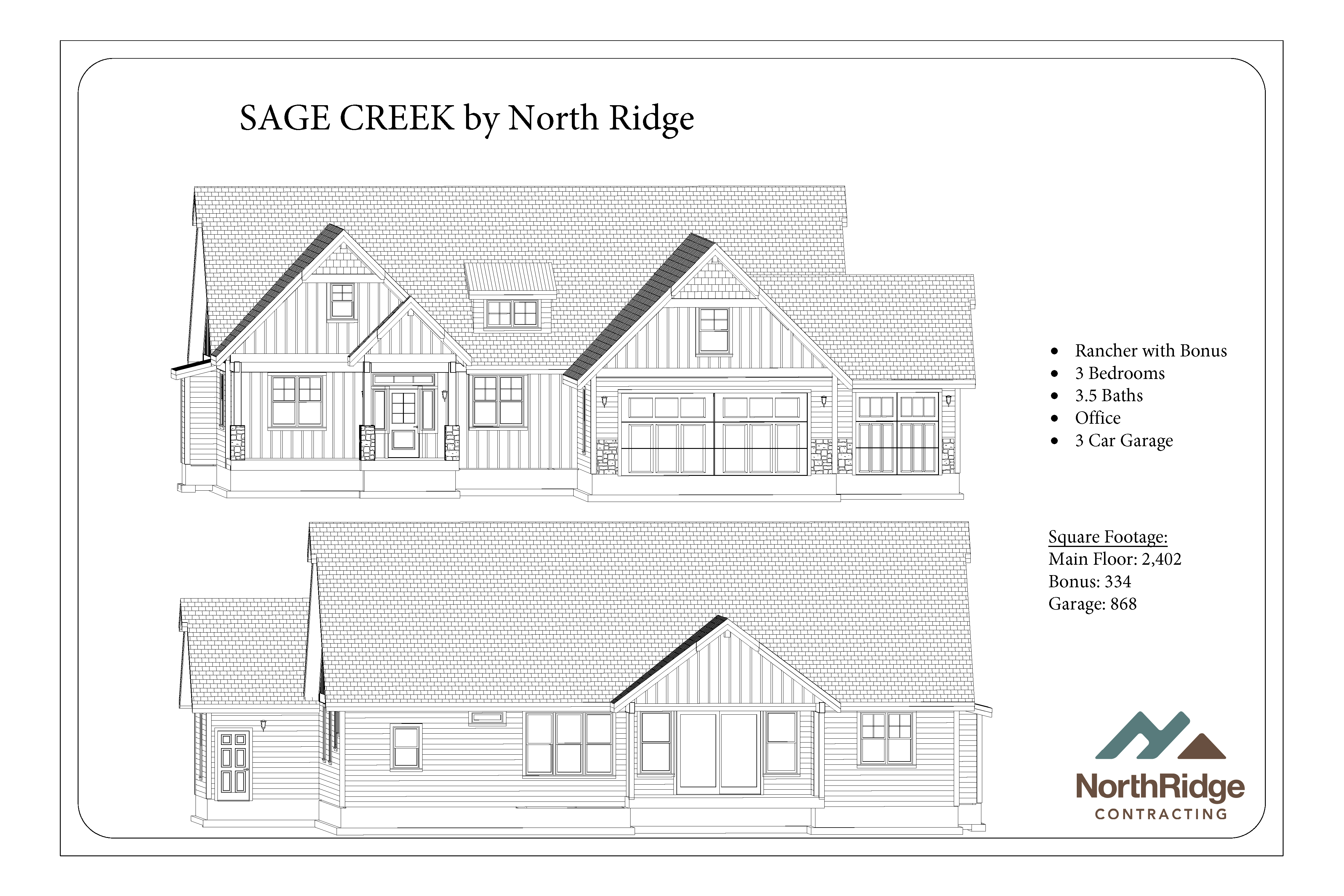 Sage Creek floor plan